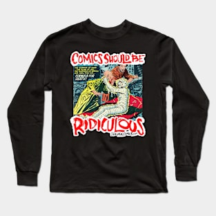 Comics Should Be Ridiculous: Lee Elias A Long Sleeve T-Shirt